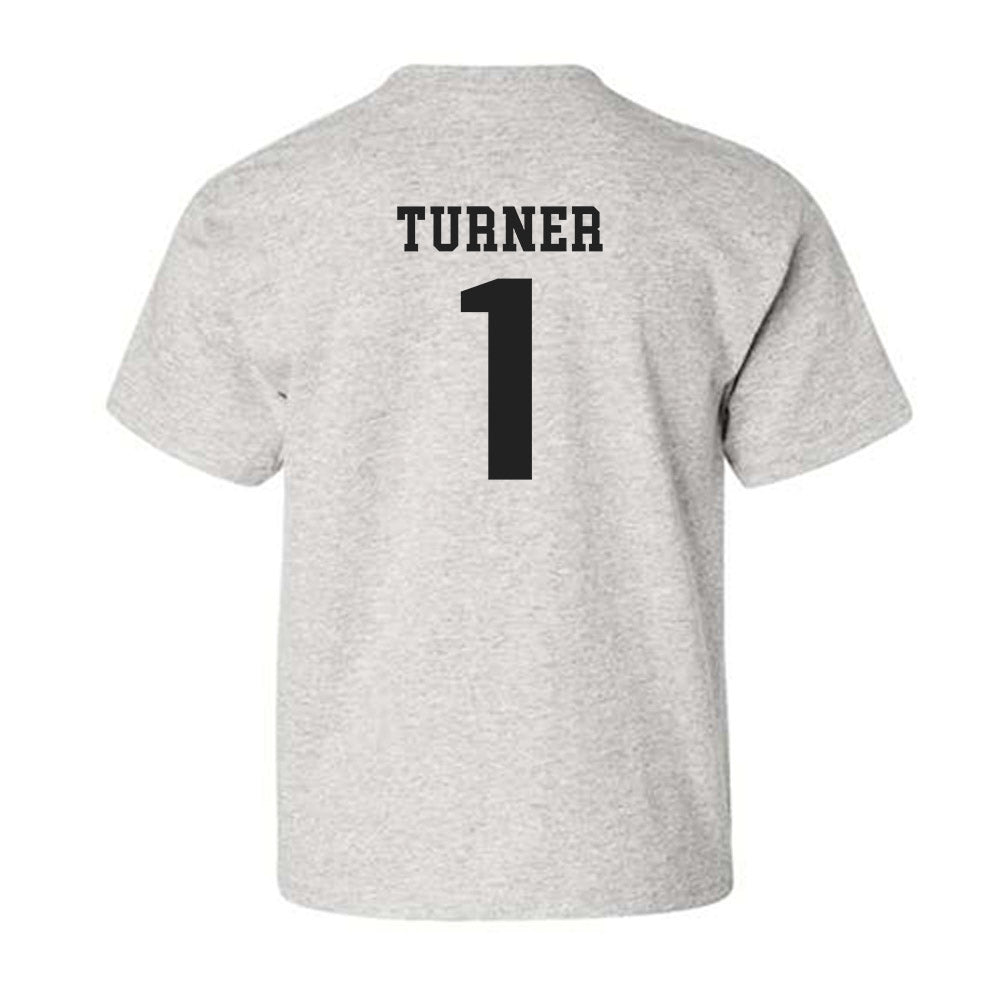 Marshall - NCAA Football : Zion Turner - Classic Shersey Youth T-Shirt-1