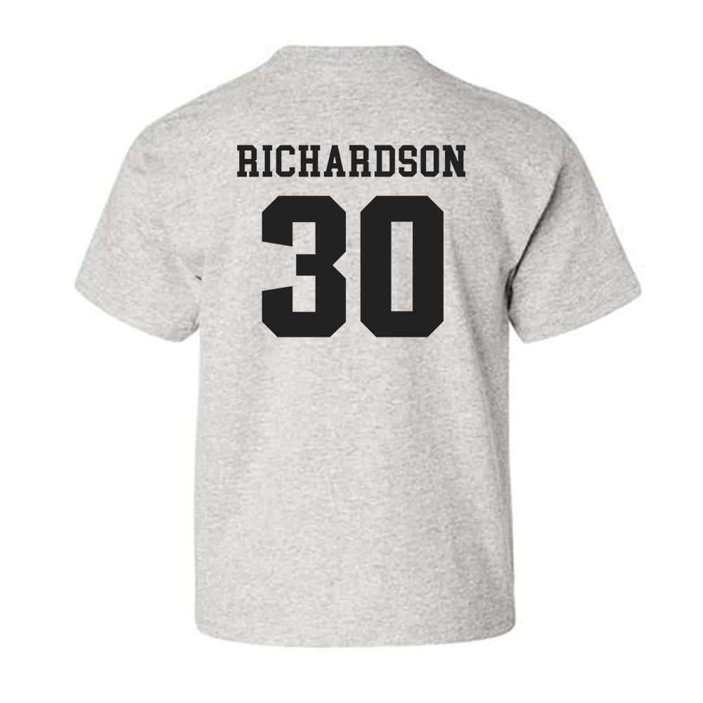 Marshall - NCAA Baseball : Hunter Richardson - Classic Shersey Youth T-Shirt-1