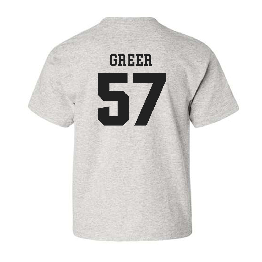 Marshall - NCAA Football : Logan Greer - Classic Shersey Youth T-Shirt-1