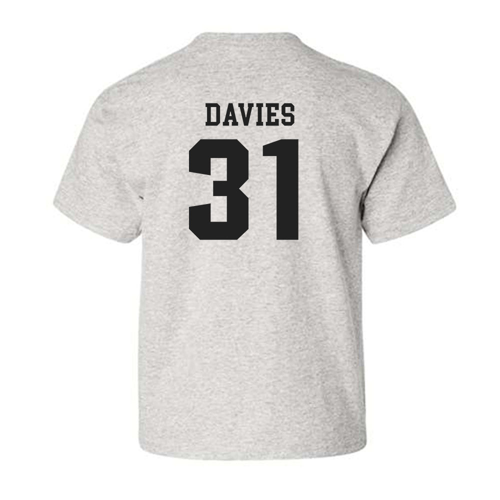 Marshall - NCAA Football : Brysen Davies - Classic Shersey Youth T-Shirt-1