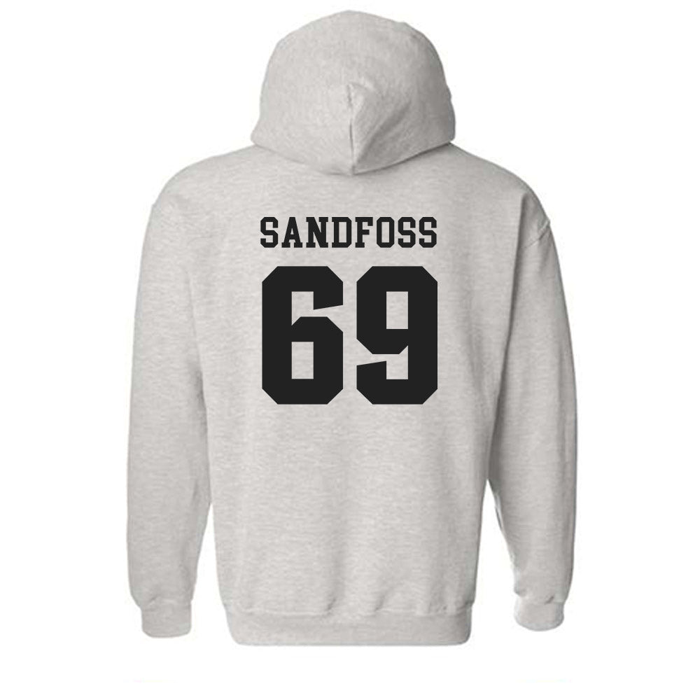 Marshall - NCAA Football : William Sandfoss - Classic Shersey Hooded Sweatshirt-1