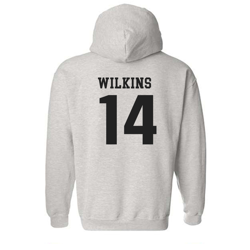 Marshall - NCAA Football : Khalil Wilkins - Classic Shersey Hooded Sweatshirt-1