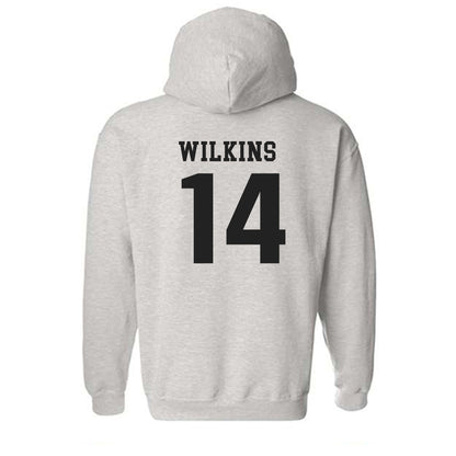 Marshall - NCAA Football : Khalil Wilkins - Classic Shersey Hooded Sweatshirt-1