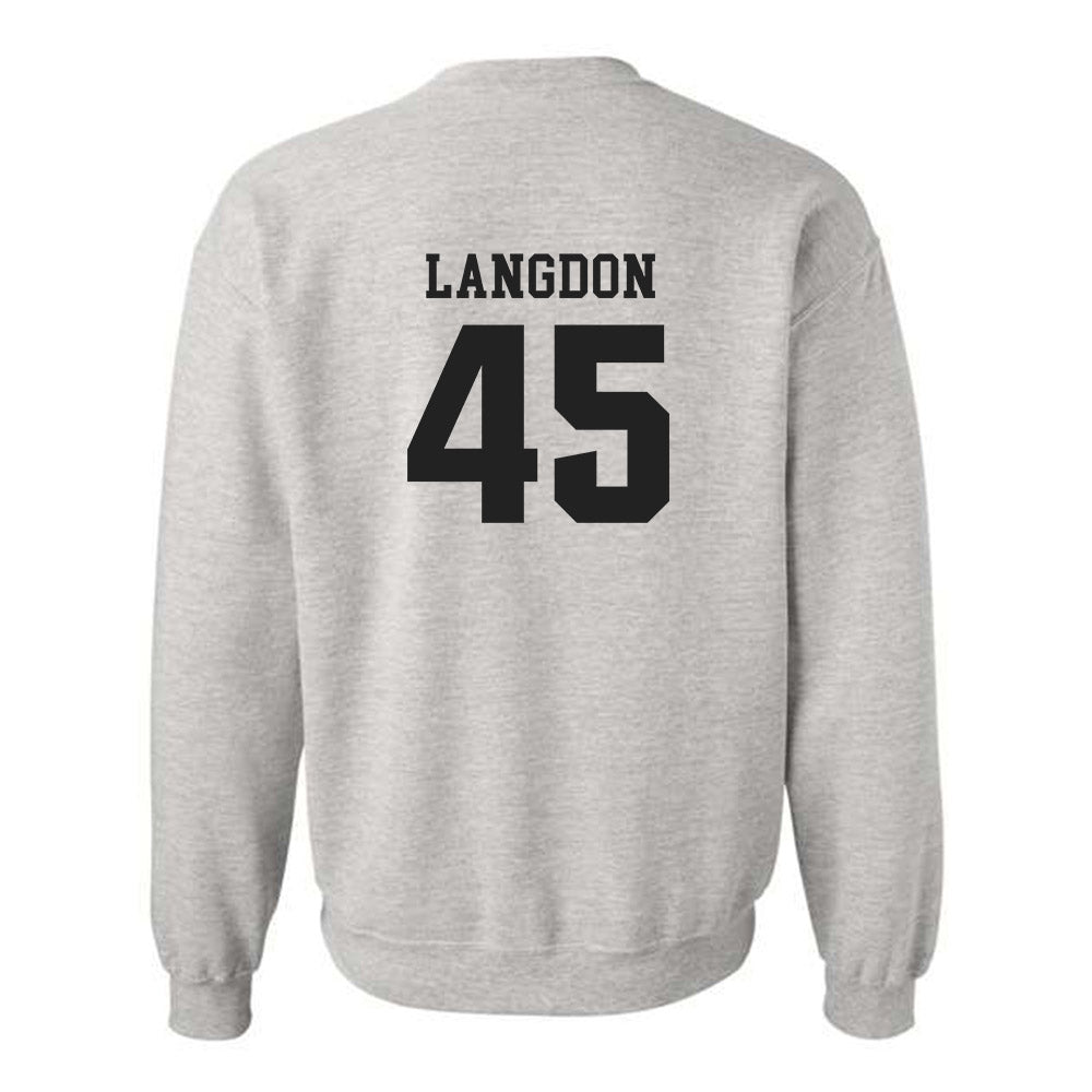 Marshall - NCAA Men's Basketball : Colt Langdon - Classic Shersey Crewneck Sweatshirt-1