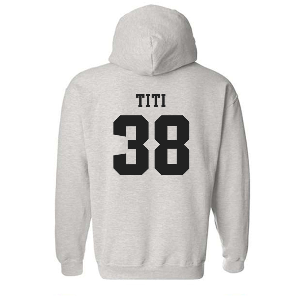 Marshall - NCAA Softball : Tia Titi - Classic Shersey Hooded Sweatshirt-1