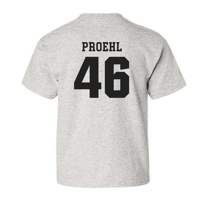 Marshall - NCAA Baseball : Luke Proehl - Classic Shersey Youth T-Shirt-1
