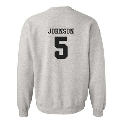 Marshall - NCAA Men's Basketball : DeMarco Johnson - Classic Shersey Crewneck Sweatshirt-1