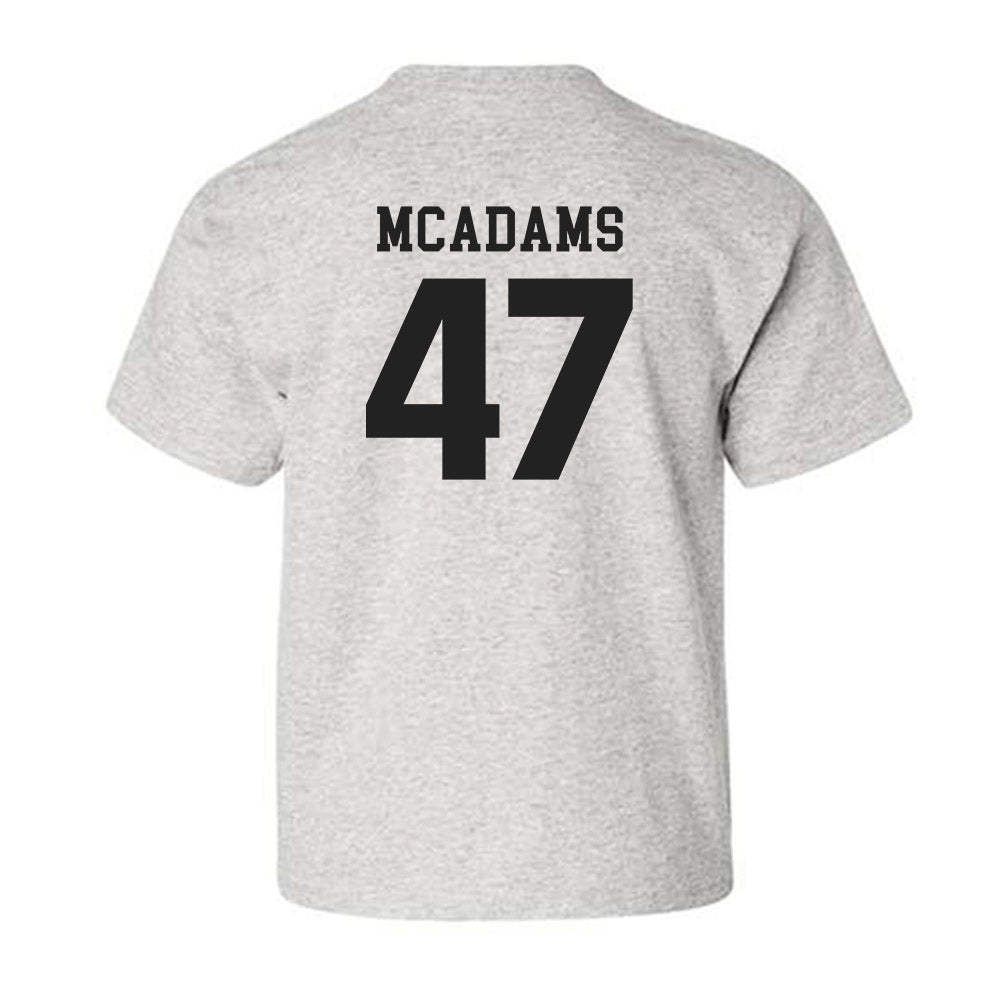 Marshall - NCAA Football : EahJay McAdams - Classic Shersey Youth T-Shirt-1