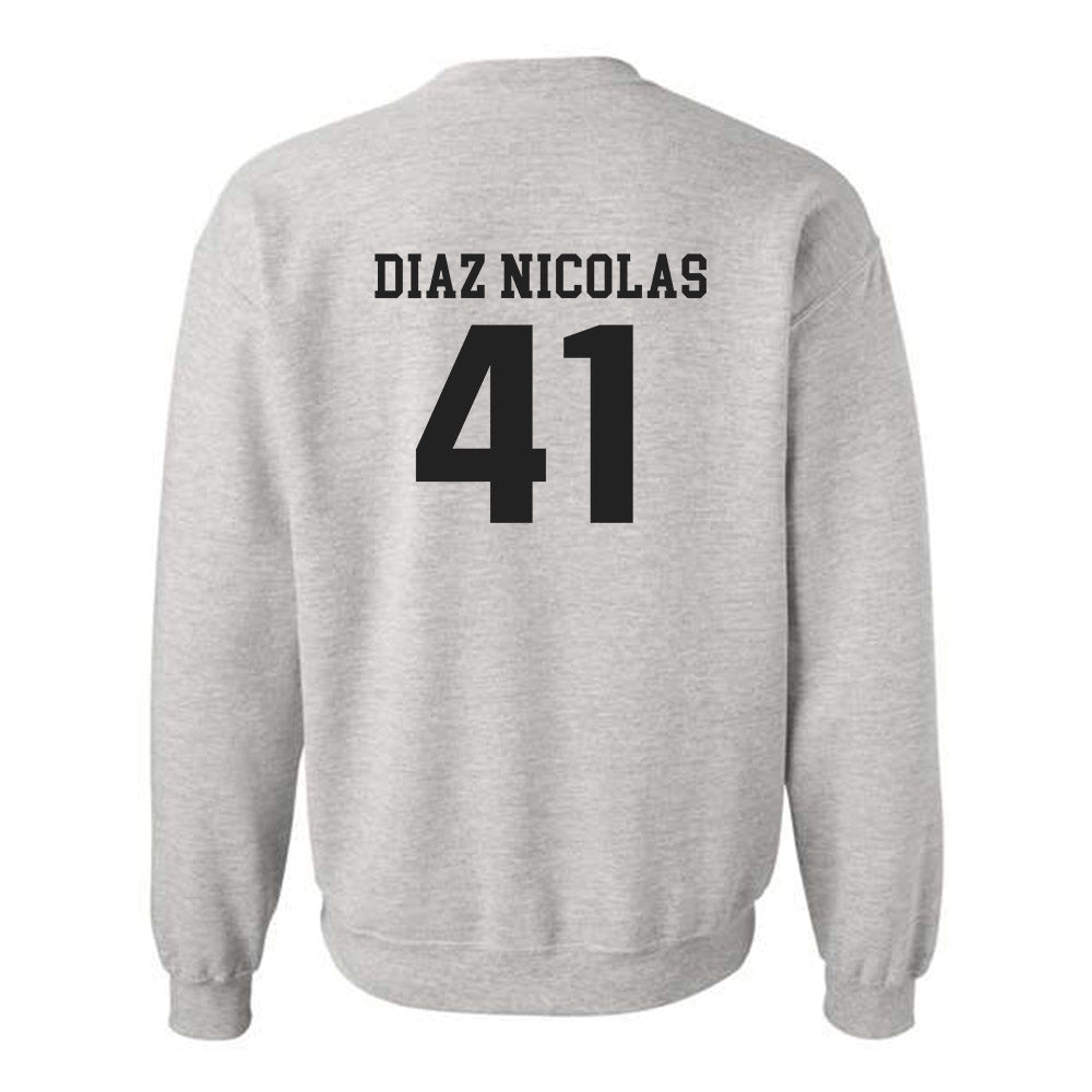 Marshall - NCAA Football : Jorge Diaz Nicolas - Classic Shersey Crewneck Sweatshirt-1
