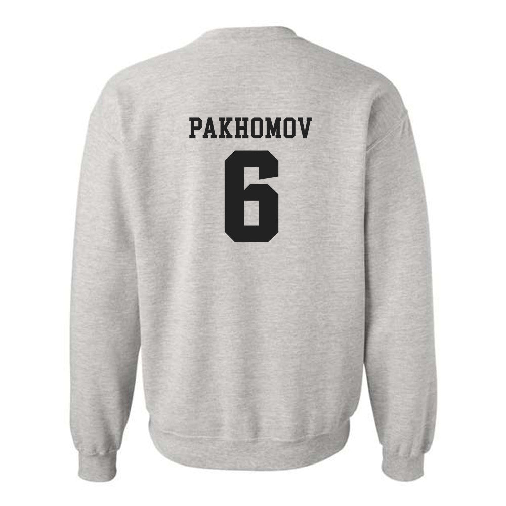 Marshall - NCAA Men's Soccer : Nikita Pakhomov - Classic Shersey Crewneck Sweatshirt-1