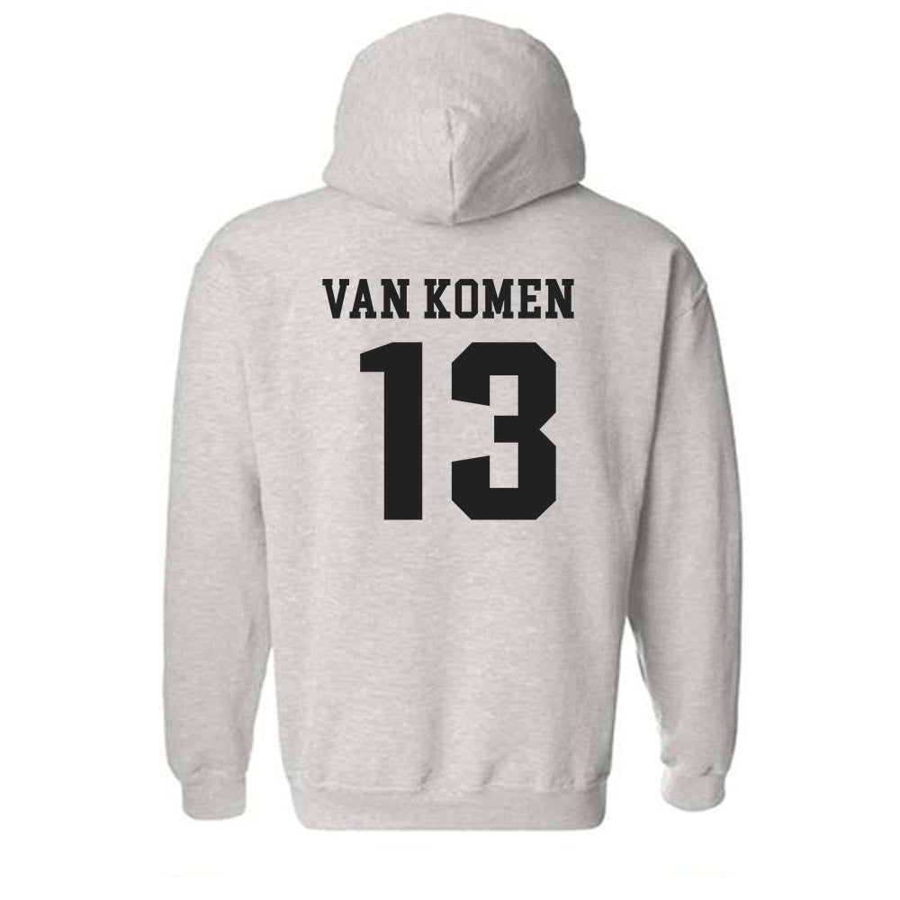 Marshall - NCAA Men's Basketball : Matthew Van Komen - Classic Shersey Hooded Sweatshirt-1