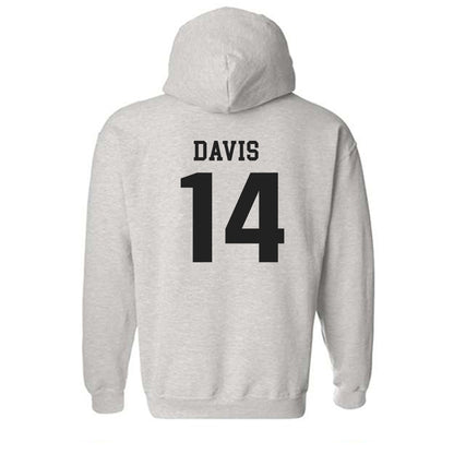 Marshall - NCAA Football : Philipp Davis - Classic Shersey Hooded Sweatshirt-1