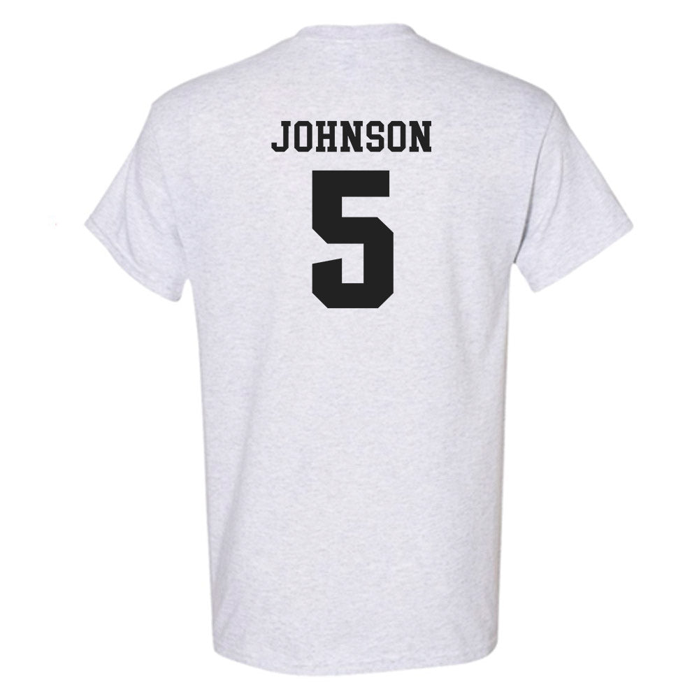 Marshall - NCAA Men's Basketball : DeMarco Johnson - Classic Shersey T-Shirt-1