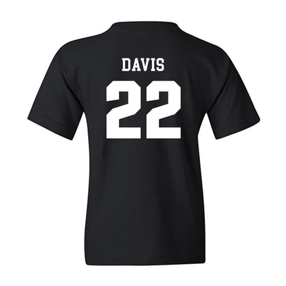 UMass - NCAA Football : Tk Davis - Classic Shersey Youth T-Shirt-1