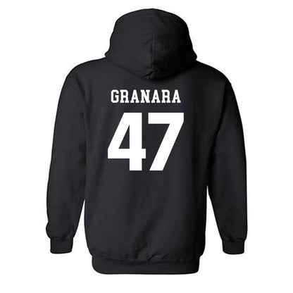 UMass - NCAA Men's Lacrosse : Robbie Granara - Classic Shersey Hooded Sweatshirt-1