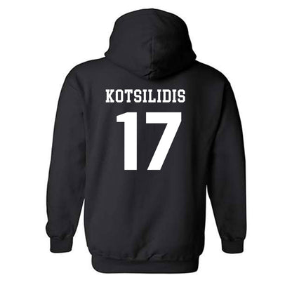 UMass - NCAA Men's Lacrosse : Max Kotsilidis - Classic Shersey Hooded Sweatshirt-1