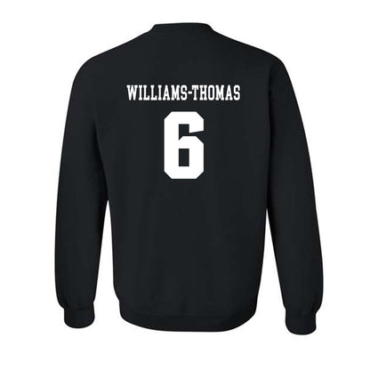 UMass - NCAA Football : Justin Williams-Thomas - Classic Shersey Crewneck Sweatshirt-1