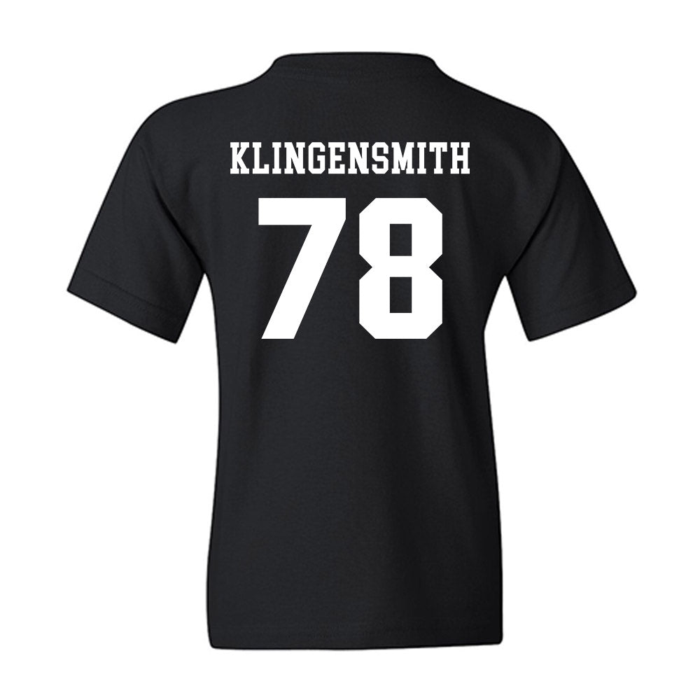 UMass - NCAA Football : Greg Klingensmith - Classic Shersey Youth T-Shirt-1