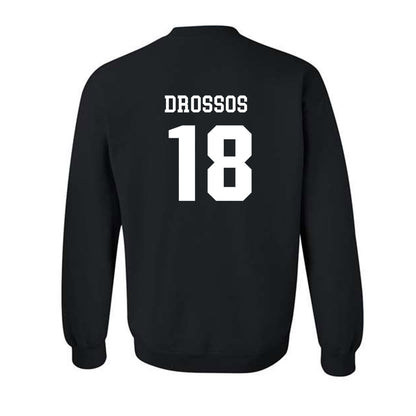UMass - NCAA Football : Dinos Drossos - Classic Shersey Crewneck Sweatshirt-1