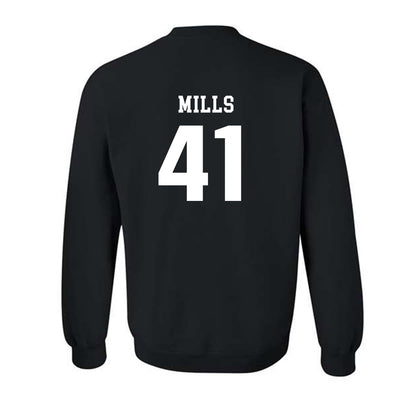 UMass - NCAA Football : Grant Mills - Classic Shersey Crewneck Sweatshirt-1