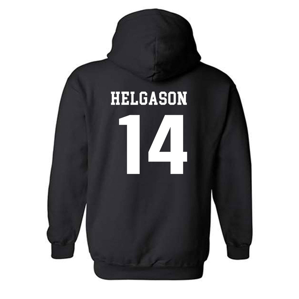 UMass - NCAA Men's Basketball : Heimir Helgason - Classic Shersey Hooded Sweatshirt-1