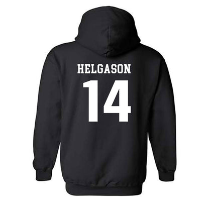 UMass - NCAA Men's Basketball : Heimir Helgason - Classic Shersey Hooded Sweatshirt-1
