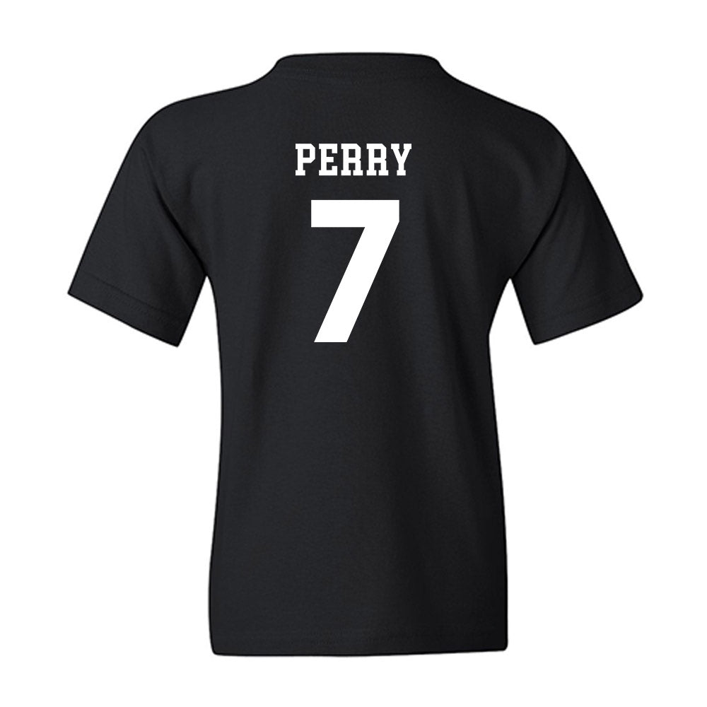 UMass - NCAA Football : Will Perry - Classic Shersey Youth T-Shirt-1