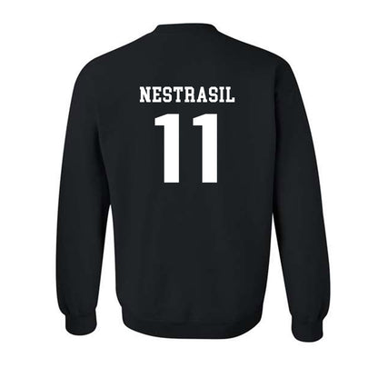 UMass - NCAA Men's Ice Hockey : Vaclav Nestrasil - Classic Shersey Crewneck Sweatshirt-1