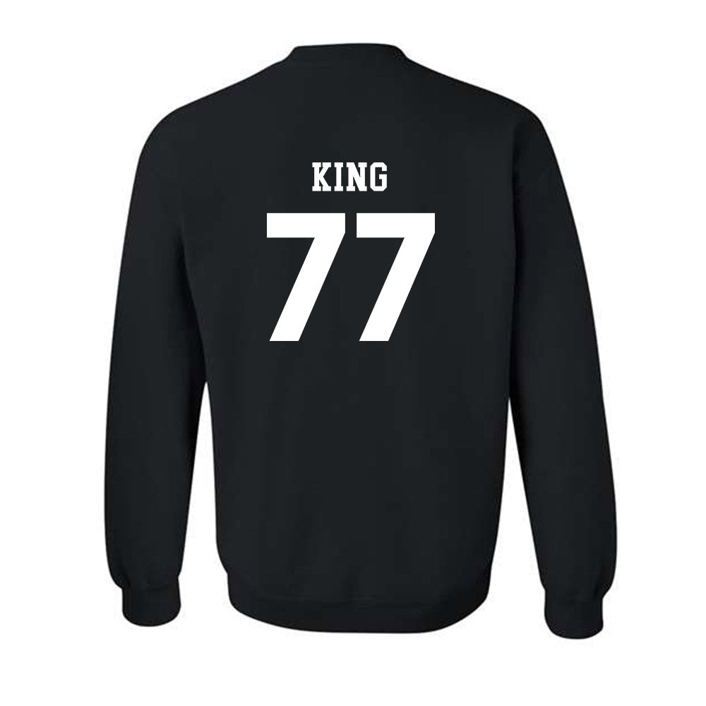 UMass - NCAA Football : Jaxon King - Classic Shersey Crewneck Sweatshirt