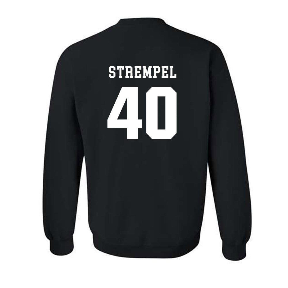 UMass - NCAA Football : Moritz Strempel - Classic Shersey Crewneck Sweatshirt-1