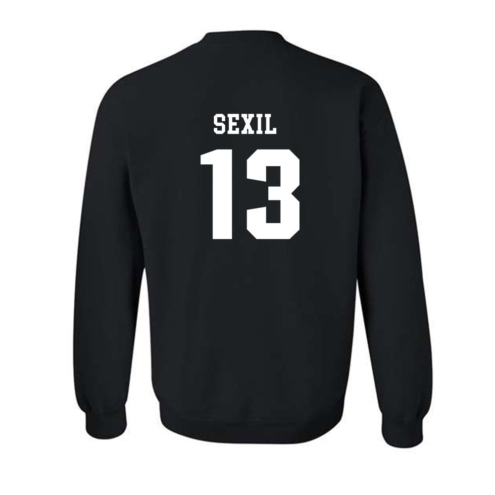 UMass - NCAA Football : Raheim Sexil - Classic Shersey Crewneck Sweatshirt-1