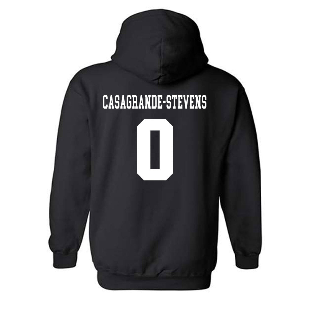 UMass - NCAA Women's Soccer : Ella Casagrande-Stevens - Classic Shersey Hooded Sweatshirt-1