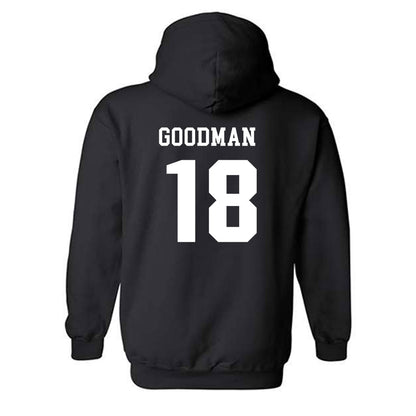 UMass - NCAA Baseball : Michael Goodman - Classic Shersey Hooded Sweatshirt-1