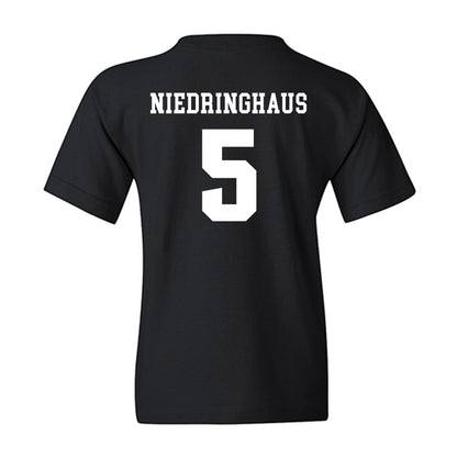 UMass - NCAA Baseball : Jack Niedringhaus - Classic Shersey Youth T-Shirt-1