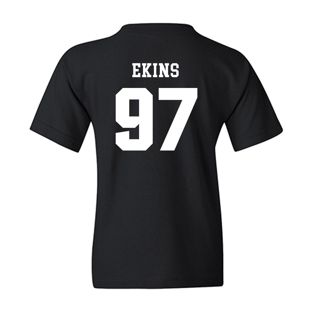 UMass - NCAA Football : Robert Ekins - Classic Shersey Youth T-Shirt-1