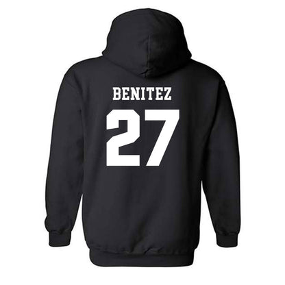 UMass - NCAA Women's Soccer : Carolina Benitez - Classic Shersey Hooded Sweatshirt-1