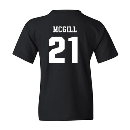 UMass - NCAA Football : Jeremiah Mcgill - Classic Shersey Youth T-Shirt-1