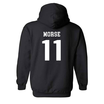 UMass - NCAA Men's Lacrosse : Will Morse - Classic Shersey Hooded Sweatshirt-1