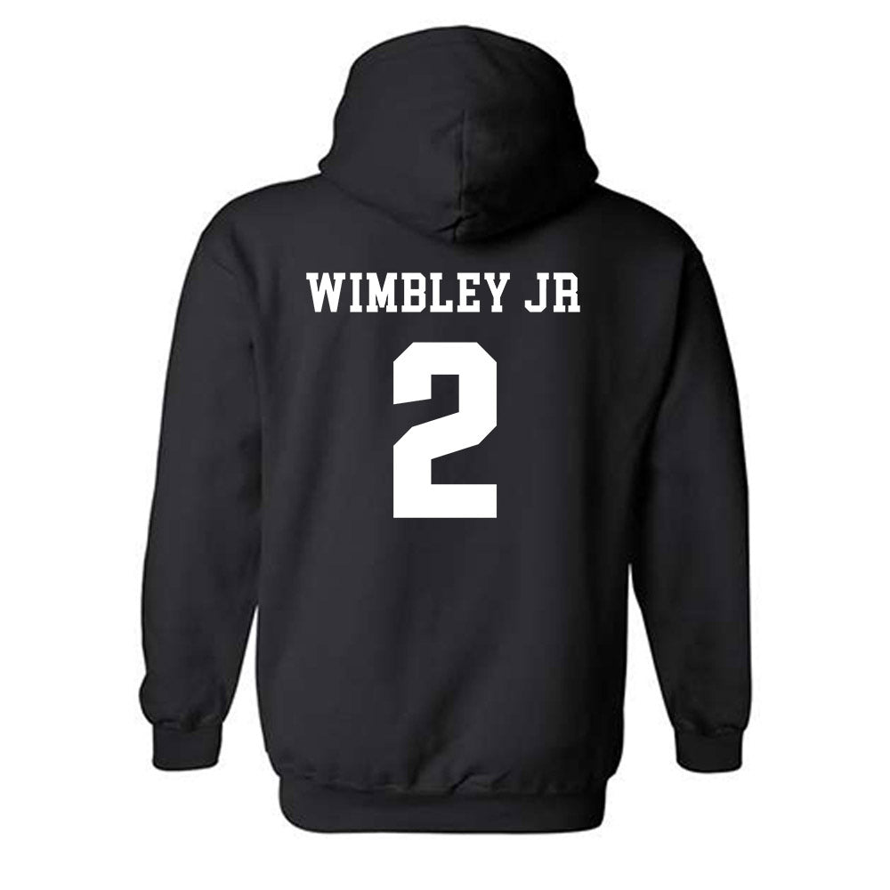 UMass - NCAA Men's Basketball : Dwayne Wimbley jr - Classic Shersey Hooded Sweatshirt-1
