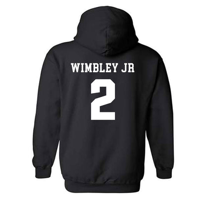 UMass - NCAA Men's Basketball : Dwayne Wimbley jr - Classic Shersey Hooded Sweatshirt-1