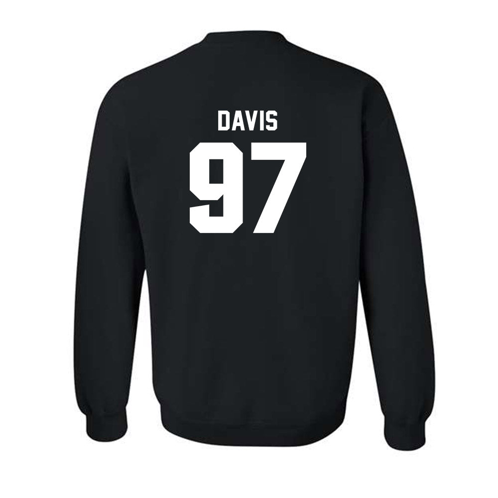 Drake - NCAA Football : Devyn Davis - Classic Shersey Crewneck Sweatshirt-1