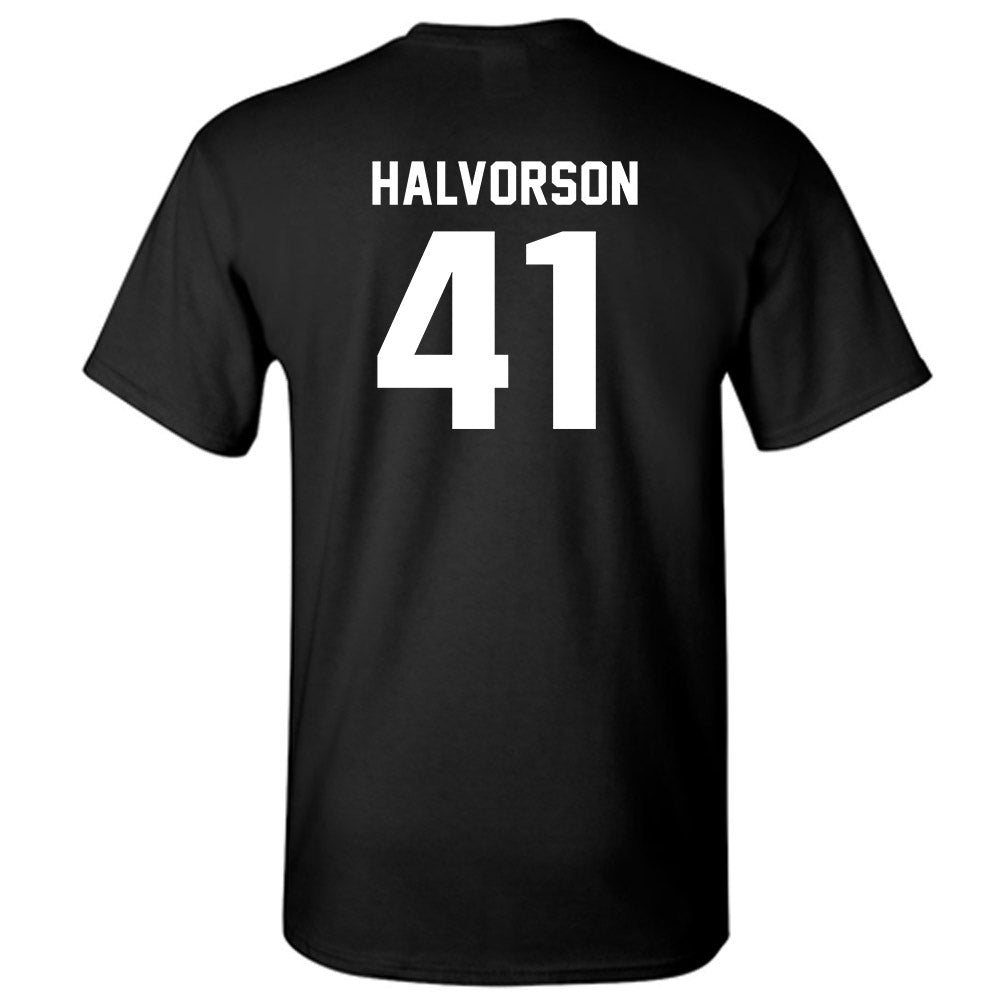 Drake - NCAA Football : Spencer Halvorson - Classic Shersey T-Shirt-1