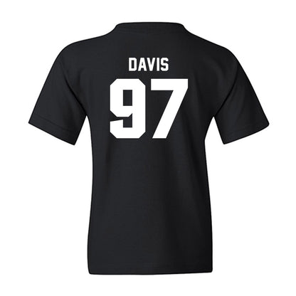 Drake - NCAA Football : Devyn Davis - Classic Shersey Youth T-Shirt-1