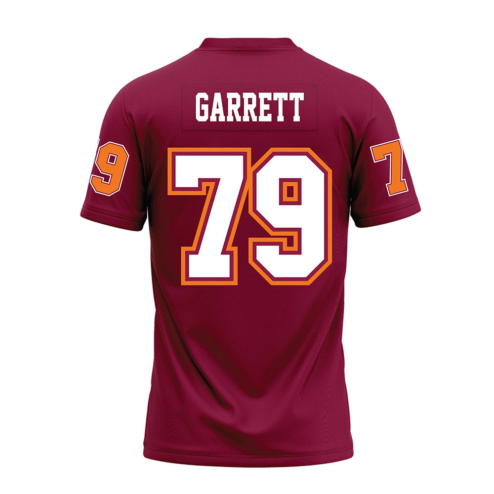 Virginia Tech - NCAA Football : Johnny Garrett - Maroon Premium Football Jersey-1