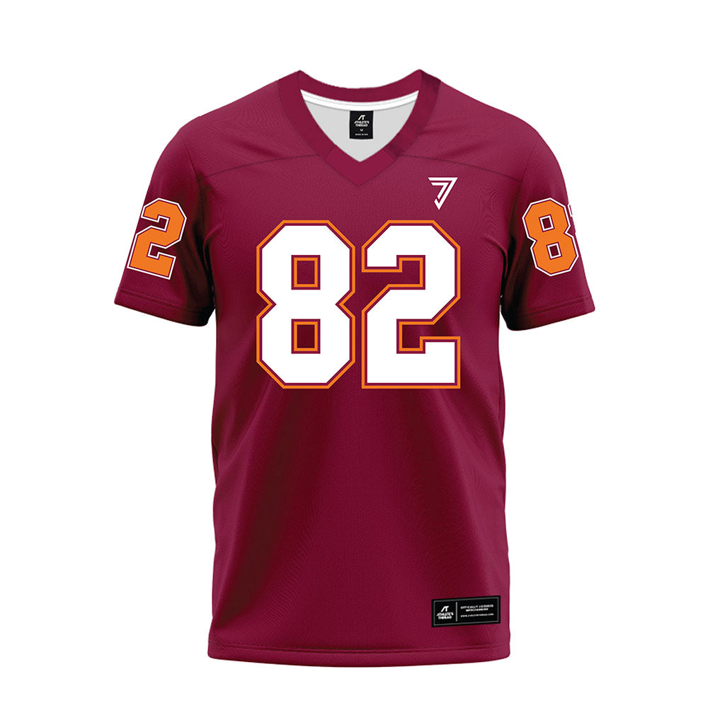 Virginia Tech - NCAA Football : Benji Gosnell - Maroon Premium Football Jersey-0
