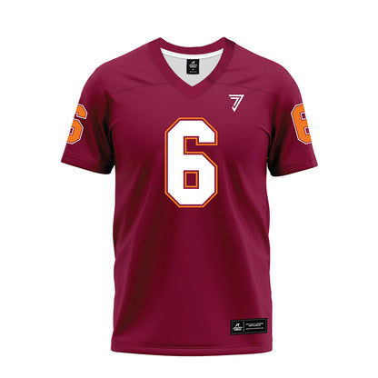 Virginia Tech - NCAA Football : Keylen Adams - Maroon Premium Football Jersey-0