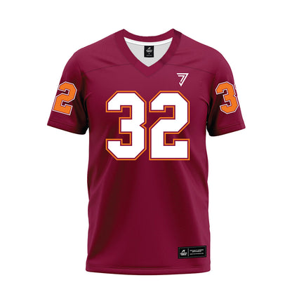 Virginia Tech - NCAA Football : Deric Dandy - Maroon Premium Football Jersey-0