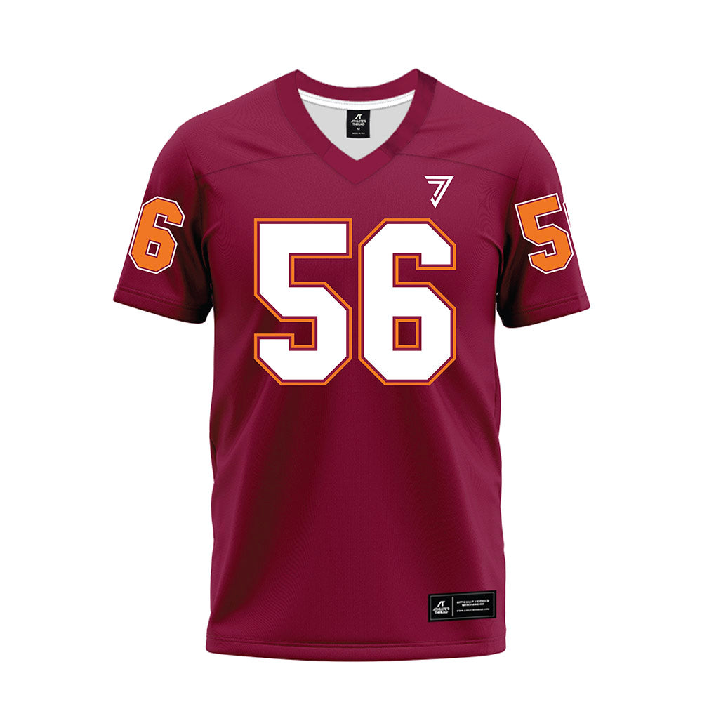 Virginia Tech - NCAA Football : Daniel Jennings - Maroon Premium Football Jersey-0
