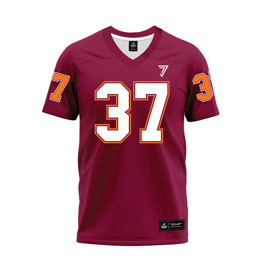 Virginia Tech - NCAA Football : Mylachi Williams - Maroon Premium Football Jersey-0