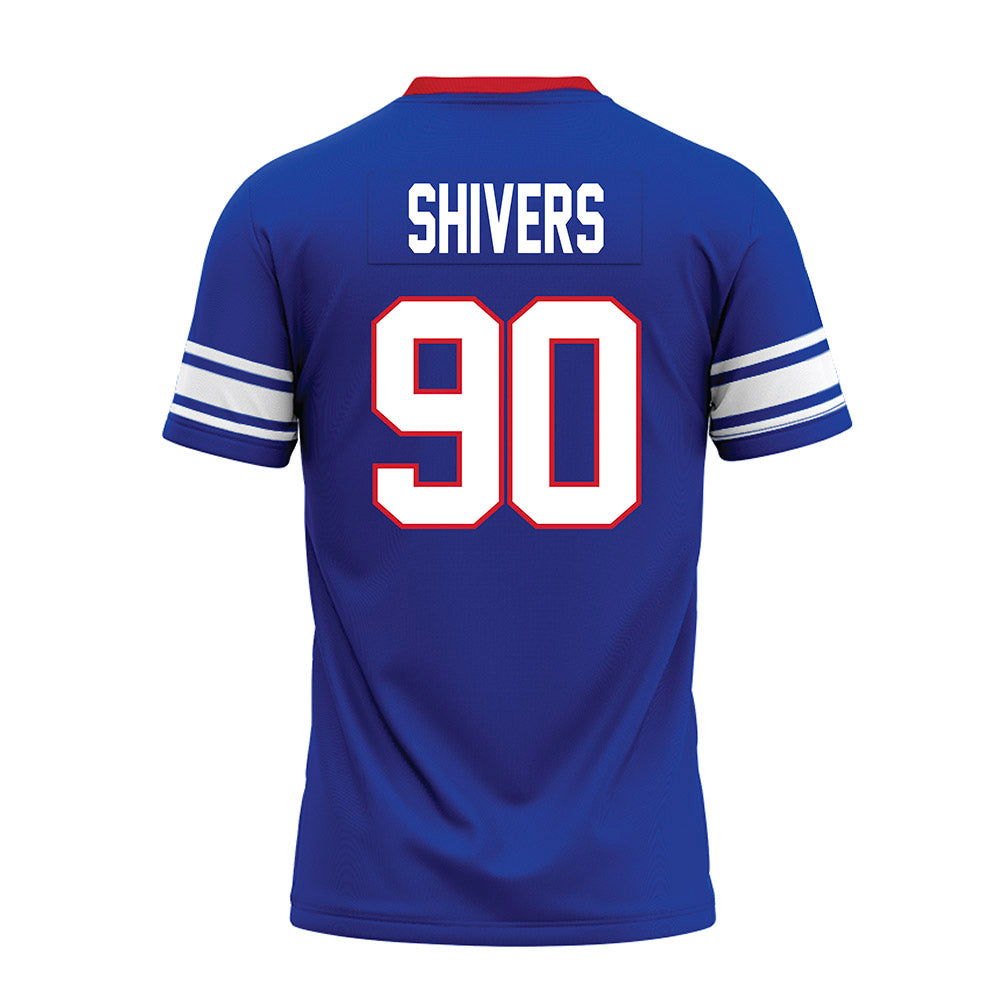 SMU - NCAA Football : Jalen Shivers - Premium Football Jersey-1